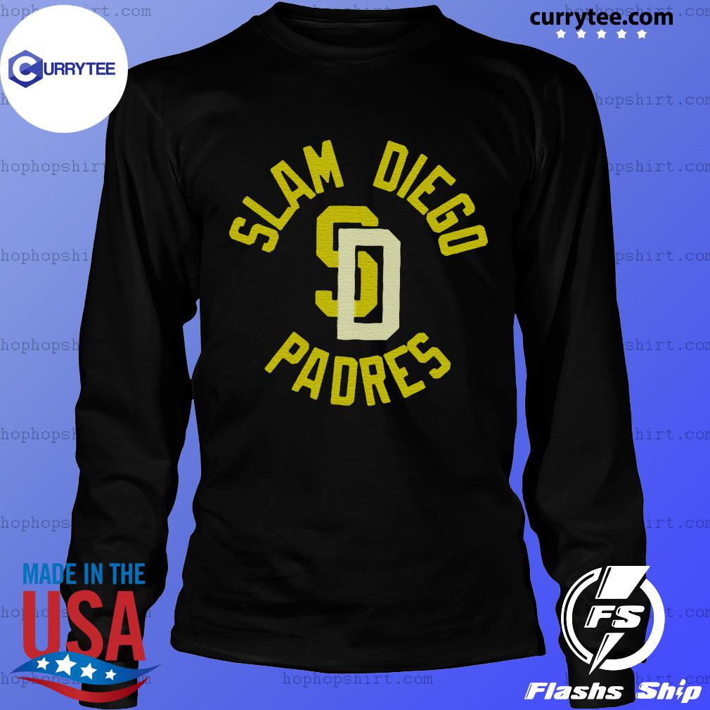 slam diego padres t shirt